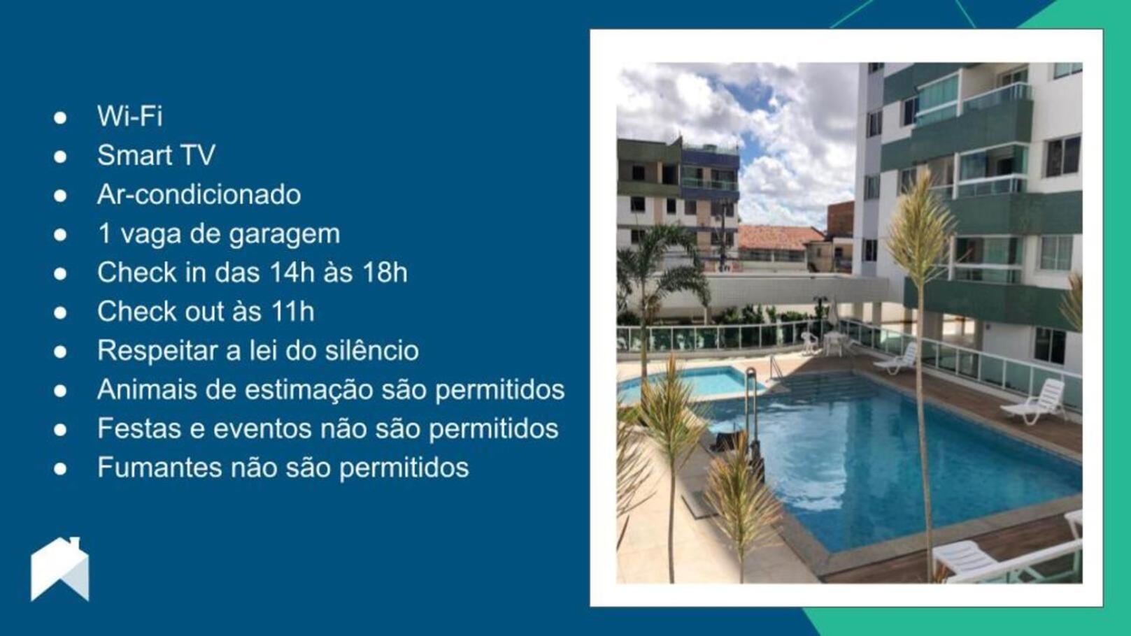 Apto Com Piscina A 1km Do Mar Em Se * Aracaju